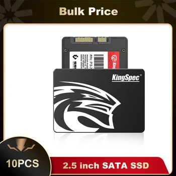 10pcs KingSpec SSD 120GB 240gb 128g 256GB de 512GB SATA3 SATA 1TB e 2TB de Disco Rígido De 2,5 Interno da Unidade de Estado Sólido Laptop Unidade de disco Rígido
