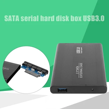2,5 polegadas Unidade de Disco Rígido Externa Caixa De 6 Gbps com USB 3.0 para SSD SATA HDD