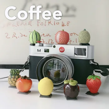 3D Bonito a Forma do Fruto da Sapata Sapata Tampa para Nikon, Canon, Fujifilm, Samsung, Panasonic, Olympus, Leica Melão Morango Limão
