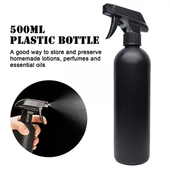 500ml de Plástico de Garrafa de Spray de Cabeleireiro Gatilho da Água de Rega Pulverizador Ferramenta de Jardim Vazio Salão de Limpeza Garrafa U3Z7