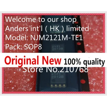 50pcs/monte NJM2121M-TE1 NJM212121M NJM21212121 2121 2121 SOP8 IC chipset Original de