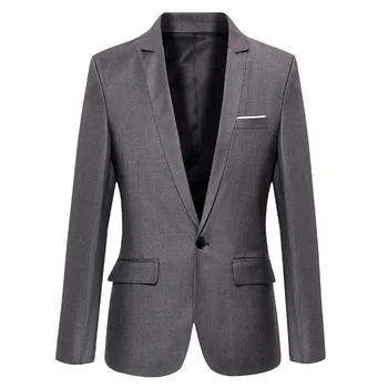 5119-R-High-end de belo terno sênior sentido de a versão coreana da jaqueta de negócios de uma única peça de estudante terno