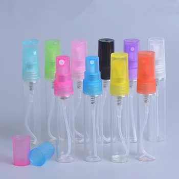 5ml Limpar Vidro Vazio Parfum Spray Frascos Recarregáveis Design Simples Exemplo de Mini Frasco de Perfume Vaporizador F20172318