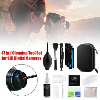 7-47pcs Câmara Cleaner Kit DSLR Lente Digital Câmera Sensor de Conjunto de Limpeza para a Sony, Fujifilm, Nikon SLR Canon Câmeras de vídeo digital Computador