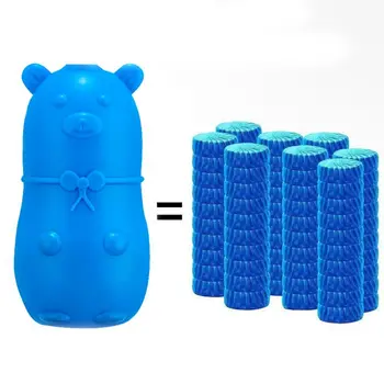 Acessórios Perfumado Automática Flush Limpeza Agente De Azul Bolha Sujeira Desodorante Wc Aspirador De Urso Bonito