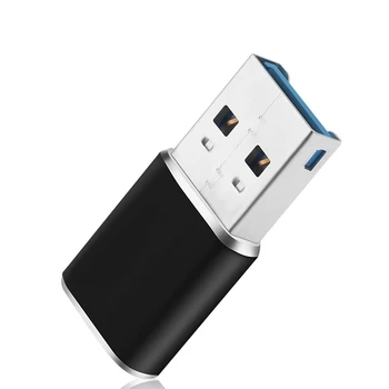 Alumínio Mini USB 3.0, Leitor de Cartão de Memória Adaptador Para Cartão Micro-SD/TF Leitor de Cartão de Placa de Pc do Computador Portátil
