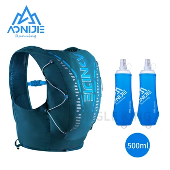 AONIJIE C962S 500ML Bule de Garrafa de Água de 12L Hydrationg Mochila com Colete Portátil Trilha Pacote de Bolsas para o Exterior Caminhadas Maratona