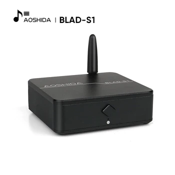 AOSHIDA BLAD-S1 QCC5125 Bluetooth 5.1 Receptor de Áudio ES9018 sem perdas de decodificação LDAC HD decodificação ÓPTICO/COAXIAL/Saída RCA