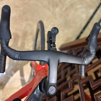 Computador de bicicleta Titular ABS Para Garmin Para Trek MADONE SLR7/9 Com Bases de Parafusos Chave de 103mm de Acessórios de Ciclismo