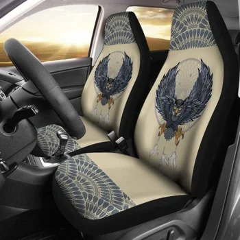 Coruja E Dreamcatcher Assento de Carro Cobre 174716,Pack de 2 Universal Assento Dianteiro, Tampa de Proteção