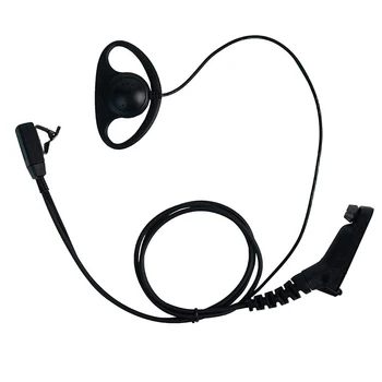 D de Vigilância da Forma de fone de Ouvido Fone de ouvido com Ptt do Microfone para Motorola 2 Vias de Rádio Walkie-Talkie XPR7550 XPR6350 XPR7350 7550e 7580e