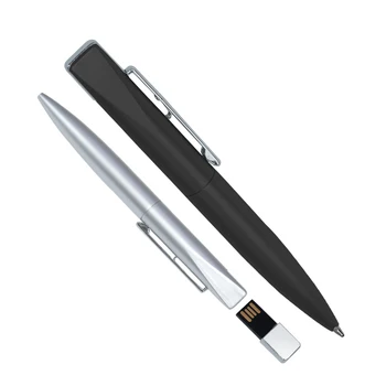 De alta Velocidade USB 2.0 Flash Drive de caneta Esferográfica de Memória Flash usb Stick Real capacidade de 64GB 32GB 16GB 8GB de Metal do Disco de U impermeável