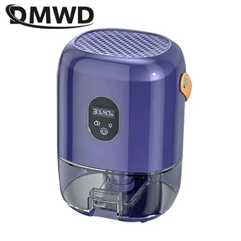 DMWD Família Desumidificador Elétrico de Umidade Absorvedor de 1L Secador de Ar Inteligente do Ar do DIODO emissor de luz Para Quarto, Cozinha, 220V