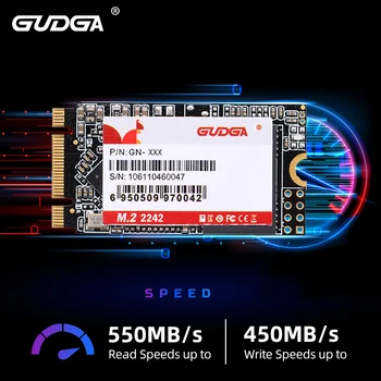 GUDGA Unidade SSD M. 2 SSD de 256gb SATA3 512 gb HDD 2242mm NGFF SSD M2 SATA 1tb 120gb 240gb Unidades de disco Rígido para o Portátil Destop Jumper 3