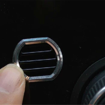 Interior do carro Molduras Acessórios Para Kia K5 Optima 2011-2015 Painel do Carro Microfone Adesivo Decorativo Moldura Carro Stying 1Pc