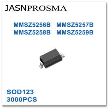 JASNPROSMA MMSZ5256B MMSZ5257B MMSZ5258B MMSZ5259B SOD123 3000PCS de Alta qualidade Novos bens de Diodo SMD 1206