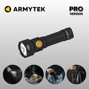 Lanterna LED NOVO Armytek Primeiro-C2 Pro MAX 4000 / 3720 Lumens Recarregável EDC (F08601W / F08601C)
