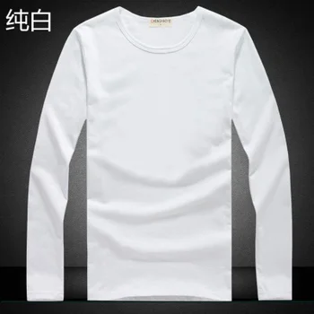 LI1203-29.99 Camisas Simples Camiseta Manga Longa Camisa de Homens de Armadura de Verão