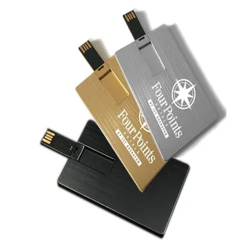 LOGOTIPO personalizado 64GB Novo Metal Preto/Prata/Ouro de Memória USB 2.0 flash pen drive
