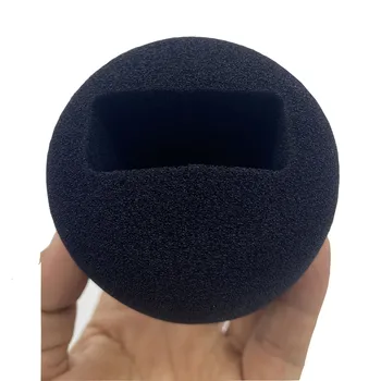 Microfone de alta Qualidade Esponja Impressão de Capas Personalizadas Mic pára-brisas Logotipo da Espuma do pára-brisa Para RODOU sem Fio VÁ II