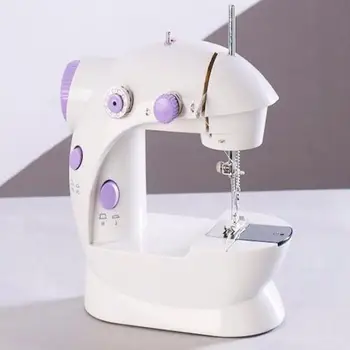Miniatura Do Agregado Familiar Multifuncional Máquina De Costura