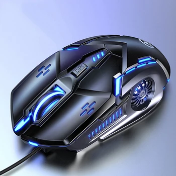 Mouse Laser para PC Gamer Mouse Ergonômico Ratos com LED Backlit Mouses USB para Computador Gamer Girl Mouse para notebook