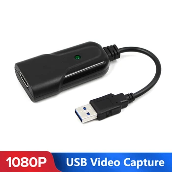 Nova Chegada USB HD Placa de Captura de Vídeo HDMI da Placa de Captura de Vídeo Placas de Vídeo Grabber Gravador de Caixa para o PS4 DVD ao Vivo da Câmera de Streaming