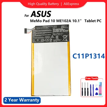 Original ASUS C11P1314 Substituição Tablet PC da Bateria Para ASUS MeMo Pad 10 ME102A de 10,1 polegadas PC da Tabuleta de Baterias + Dom Ferramentas
