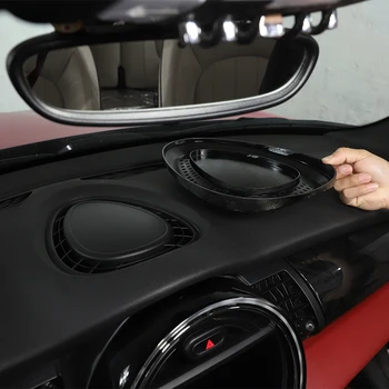 Para BMW MINI 2014-2022 ABS preto estilo carro de painel multifuncional caixa de armazenamento do telefone móvel bandeja interior do carro acessórios
