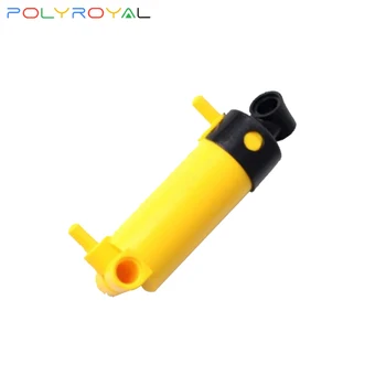 POLYROYAL Blocos de Construção de Tecnologia 7L porta pneumática de pistão Pneumático partes 1PCS brinquedo Educativo para as crianças 47225