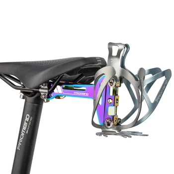 Promend triathlon Assento Duplo-chaleira Bicicleta assento de Montagem suporte para garrafa de Quadro Toolkit Chaleira adaptador de rack