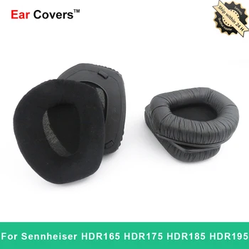 Protecções para Sennheiser HDR175 HDR165 DHR185 HDR195 Fones de ouvido Protecção Almofadas, Capas de Veludo Ouvido Almofada Substituição