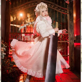 Quente Anime Hataraku Saibou Empregada Traje Vestido Lolita! Células de Trabalho Macrófagos, Células de Cosplay Conjunto de Vestido das Mulheres de Menina Halloween