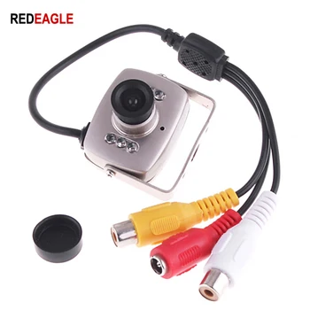 REDEAGLE Mini Câmera de Vídeo CCTV 600TVL CMOS de Cor 940nm Visão Noturna Infravermelho Câmeras de Segurança Analógico