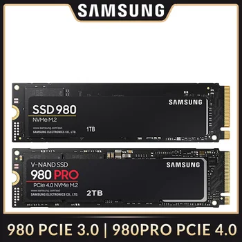 SAMSUNG 980/980PRO SSD 250G 500G de 1TB e 2TB NVMe SSD PCIe 3.0 M. 2 2280 Unidades de Disco para Portátil Mini PC Portátil de Jogos de Computador