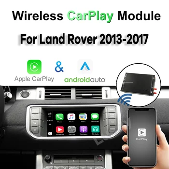 Sem fio CarPlay Android Auto para a Jaguar XE XF Land Rover Evoque Discovery 4 Módulo Caixa de Multimídia, Interface de Vídeo Decodificador de