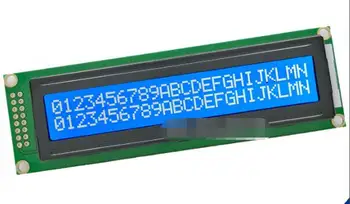 SMR2402-UMA tela Azul LCD2402 LCD módulo de plano de fundo azul branca palavras 24x2 matricial tela do módulo de 3,3 V 5V módulo de exibição