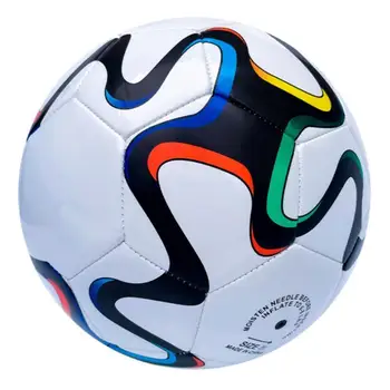 Tamanho padrão de Tamanho 5 4 Bola de Futebol Máquina de costura de PU de Futebol para a Prática de Esportes Objetivo League Bolas de Treinamento de Adultos Jovens