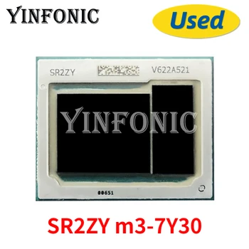 Usado SR2ZY m3-7Y30 CPU BGA Chipset re-torrões testado 100% bom trabalho